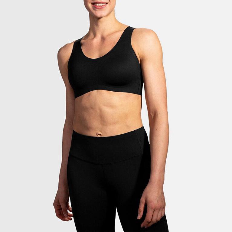 Brooks Dare Crossback Run Run Bra Dam 462057-IWL Grå